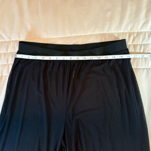 Sheer Black Beach Cover-Up Pants - Picture 10 of 10